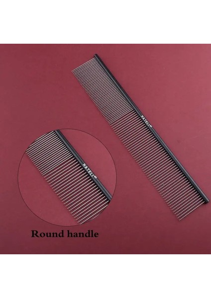 161922CM Yavru Bakım Tarakı Köpek Kuaförü Alüminyum Kuaför Evcil Hayvan Tarakları Saç Fırçası Kedi Köpek Bakım Tarakları Köpek Saç Bakımı Tarak Rengi:kırmızı Düz SAPBOYUT:16CM (Yurt Dışından)