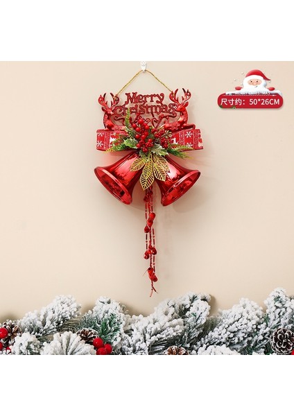 Noel Ağacı Asma Süsleri Çan Asma Noel Süsleri I Sahne Süsleri (Yurt Dışından)