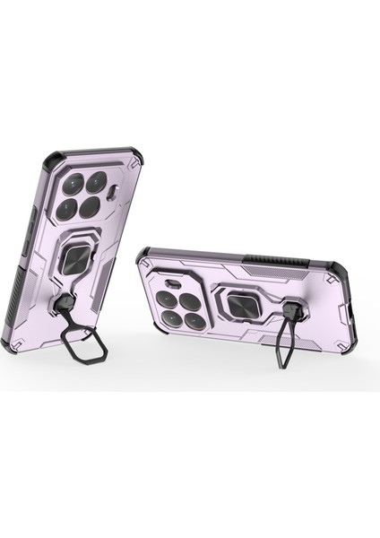 Xiaomi 15T Pro Döndürülebilir Halka Ayaklı Pc + Tpu Darbeye Dayanıklı Telefon Kılıfı (Yurt Dışından) modelleri