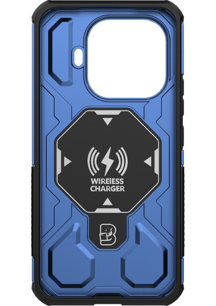 Xiaomi 15T Pro Manyetik Kılıf Döner Metal Ayaklı Darbeye Dayanıklı Pc + Tpu Telefon Arka Kapağı (Yurt Dışından) indirimleri