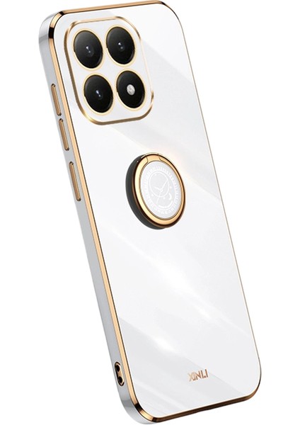 Xiaomi 15T Halka Ayaklı Galvanik Tpu Telefon Kılıfı (Yurt Dışından)