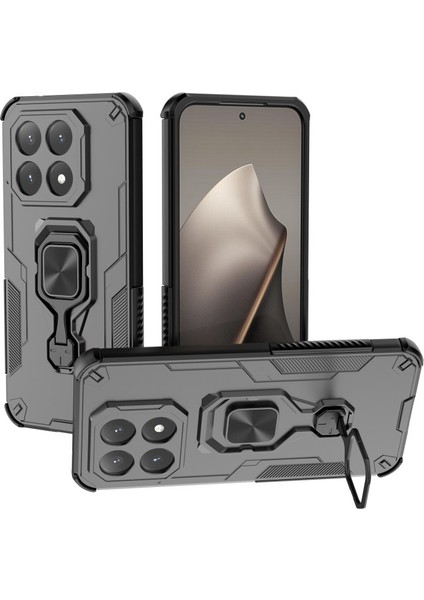 Xiaomi 15T Telefon Kılıfı Pc Tpu Arka Kapak Temperli Camlı Ayaklık (Yurt Dışından) fiyatları