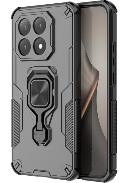 Xiaomi 15T Telefon Kılıfı Pc Tpu Arka Kapak Temperli Camlı Ayaklık (Yurt Dışından) modelleri