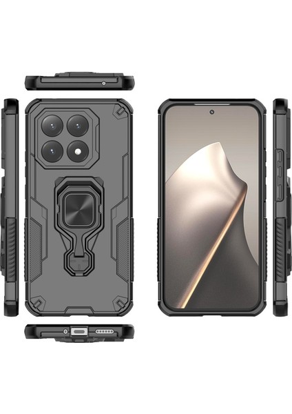 Xiaomi 15T Telefon Kılıfı Pc Tpu Arka Kapak Temperli Camlı Ayaklık (Yurt Dışından) fırsatları