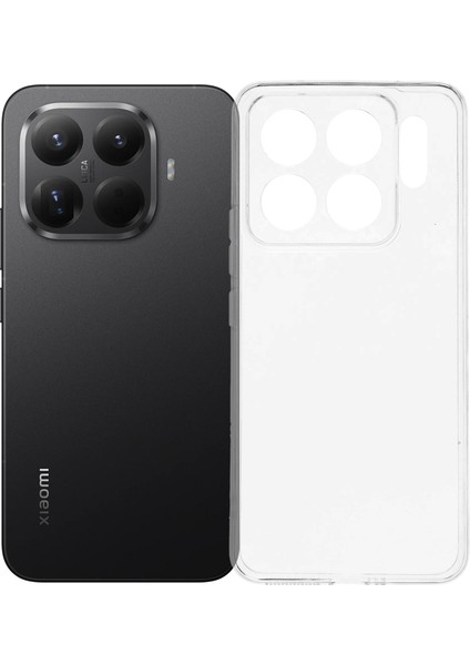 Xiaomi 15T Pro Darbeye Dayanıklı 1,5 mm Kalınlıkta Şeffaf Tpu Telefon Kılıfı (Yurt Dışından)