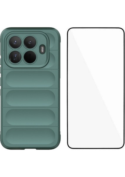 Xiaomi 15T Pro Tpu Kılıf Kaymaz Telefon Kılıfı Temperli Camlı (Yurt Dışından)