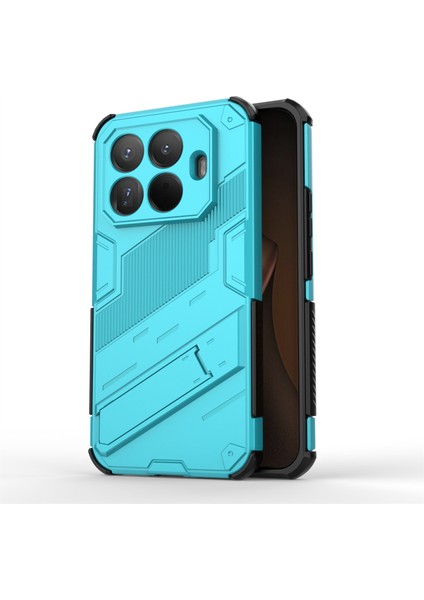 Xiaomi 15T Pro Pc + Tpu Darbeye Dayanıklı Telefon Kılıfı ve Ayaklık (Yurt Dışından)