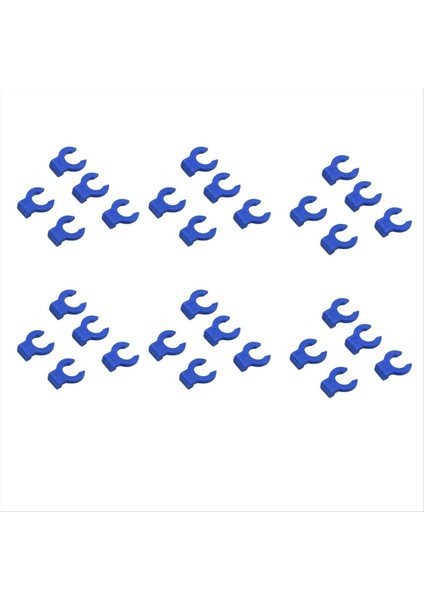 Ptfe Tüp Kolet 3D Yazıcı Parçaları Için 30 Pcs 3D Yazıcı Pnömatik Konektör Klipsi (Yurt Dışından)