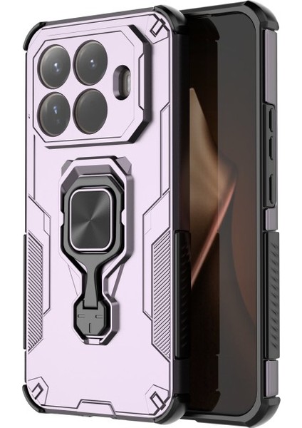 Xiaomi 15T Pro Telefon Kılıfı Pc Tpu Arka Kapak Temperli Camlı Destek Standı (Yurt Dışından) fiyatları