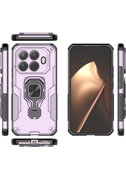 Xiaomi 15T Pro Telefon Kılıfı Pc Tpu Arka Kapak Temperli Camlı Destek Standı (Yurt Dışından) modelleri