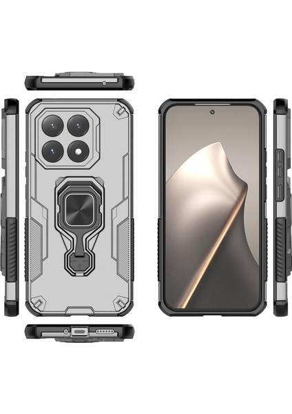 Xiaomi 15T Telefon Kılıfı Pc Tpu Arka Kapak Temperli Camlı Ayaklık (Yurt Dışından) fırsatları