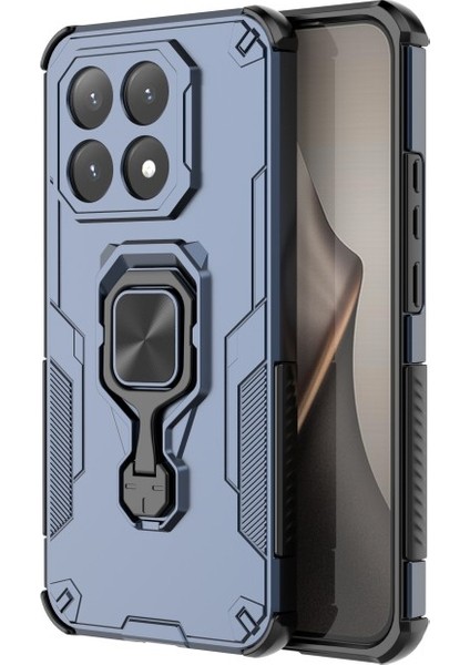 Xiaomi 15T Telefon Kılıfı Pc Tpu Arka Kapak Temperli Camlı Ayaklık (Yurt Dışından) modelleri