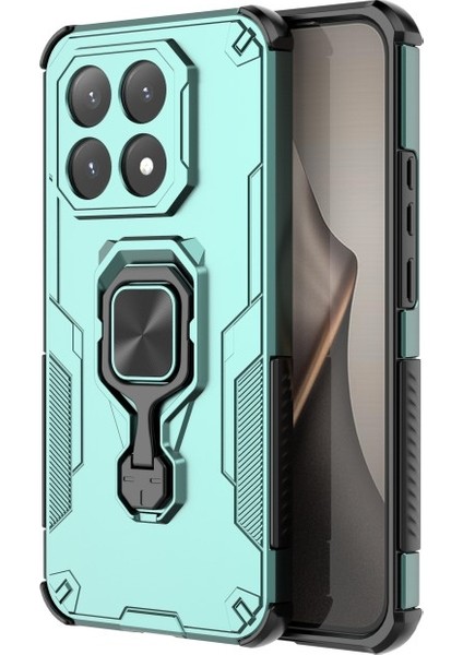 Xiaomi 15T Telefon Kılıfı Pc Tpu Arka Kapak Temperli Camlı Ayaklık (Yurt Dışından) modelleri