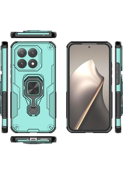 Xiaomi 15T Telefon Kılıfı Pc Tpu Arka Kapak Temperli Camlı Ayaklık (Yurt Dışından) fırsatları