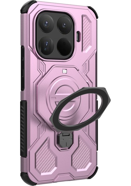 Xiaomi 15T Pro Manyetik Kılıf Döner Metal Ayaklı Darbeye Dayanıklı Pc + Tpu Telefon Arka Kapağı (Yurt Dışından) indirimleri