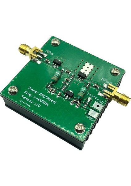 Radyo Iletim Fm Hf 1--930MHZ 2 0W 2W Rf Geniş Bant Güç Amplifikatör Modülü (Yurt Dışından)
