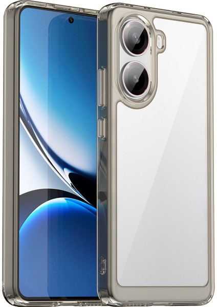 Xiaomi Poco X7 Pro Telefon Kılıfı Tpu Akrilik Kapak (Temperli Camlı) (Büyük Lens Deliği) (Yurt Dışından) fiyatları