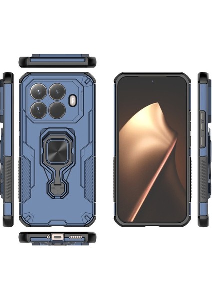 Xiaomi 15T Pro Telefon Kılıfı Pc Tpu Arka Kapak Temperli Camlı Destek Standı (Yurt Dışından) modelleri