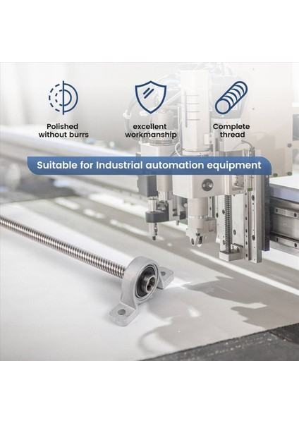 T8 8mm 500MM Kurşun Vidalı Çubuk Somun Yastık Bloğu Monte Cnc 3D Yazıcı Için Ayarlanmış (Yurt Dışından) indirimleri