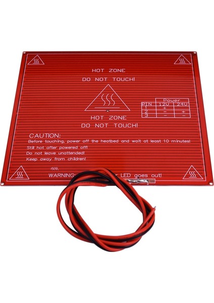 Isıtmalı Yatak Çift Voltaj Devre Kart MK2B Destek 12V 24V ile 3D Yazıcı Aksesuarları (Yurt Dışından) modelleri