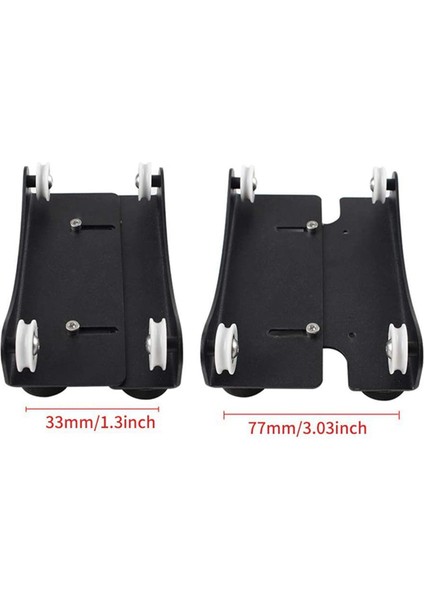 2x 3D Yazıcı Filament Tutucu Ekstra Pürüzsüz 3D Filament Makara Tutucu Ender3 ENDER3S ENDER3S Ender-3pro (Yurt Dışından) fiyatları