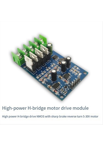 H-Bridge Motor Sürücü Nmos Acil Fren Ileri Ters 5-30V Motor Modülü EG2104 Motor Sürücü Modülü (Yurt Dışından) modelleri