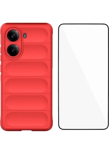 Xiaomi Poco X7 Pro Tpu Kılıf Kaymaz Telefon Kılıfı Temperli Camlı (Yurt Dışından)