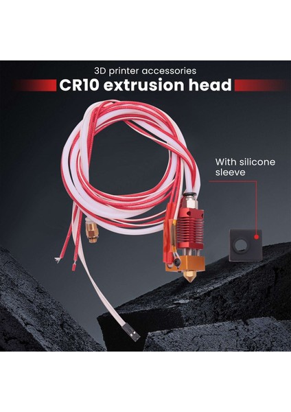 3D Full Metal J-Head CR10 Hotend Extruder Kiti Sıcak Uç Kiti Ender-3 CR10 10S Bowden Extruder 24V 40W 3D Yazıcı Parçaları (Yurt Dışından) indirimleri