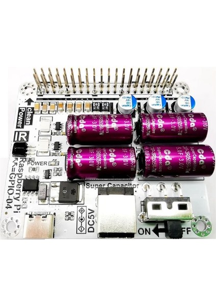 Güç Filtre Modülü Süper Kapasitör Filtre Kartı Moode Volumio Ahududu Hifi Genişletme Modülü (Yurt Dışından) fırsatları