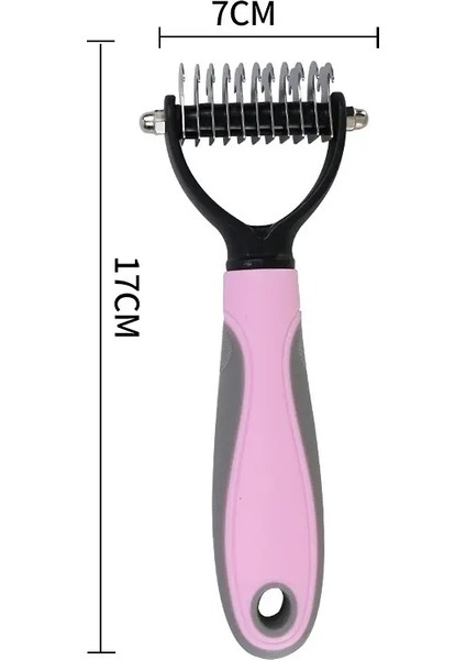 Taraklar Köpek Saç Çıkıcı Kedi Fırçası Bakım Araçları Pet Sebep Çıkarılabilir Clipper Aligent Pet Düzeltme Taraklar Kedi Dogcolor Için Furmins: Mavi-7.5 cm (Yurt Dışından)