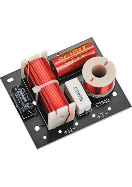 ES302 2 Yollar Ses Hoparlör Crossover Tiz+Bas Frekans Bölücü Geçit Hoparlörleri Filtreler Ev Sineması Için Dıy (Yurt Dışından) fiyatları