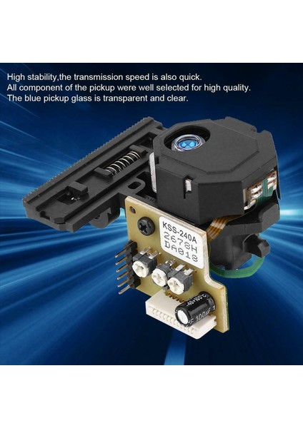 3x KSS-240A KSS-240 KSS240A Radyo Blu-Rays CD Çalar Lazer Lens Optik Pick-Up Sony Lazerler Başlığı (Yurt Dışından) fiyatları