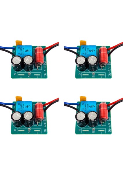 4x 60W 2 Yolu Ses Hoparlör Frekans Bölücü Tiz Bas Tws 2 Birim Crossover Aksesuar (Yurt Dışından)