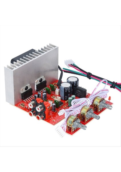 DX-618 Audio Subwoofer Stereo Amplifikatör Kart 2 1 Kanal 60WX3 DC12-18V Güç Kablosu Modülü (Yurt Dışından) fırsatları