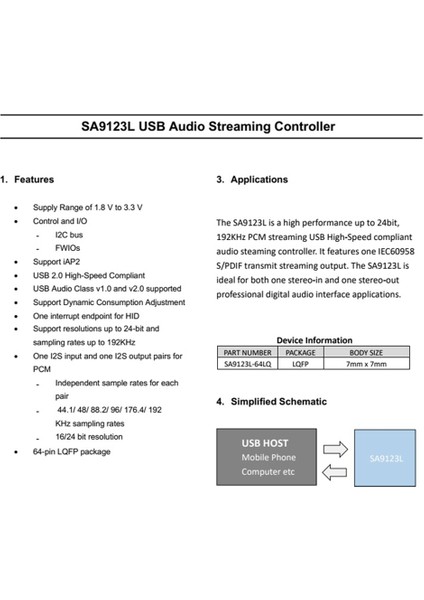 Ljm SA9123 USB Için Yeni Optik I2S Çıktı 24BIT 192K Kod Çözme Kartı Hıfı SA9123L Dac (Yurt Dışından) fiyatları