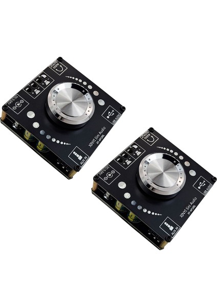 2x XY-AP100L 100WX2 Bluetooth 5 0 Stereo Amplifikatör Kart Aux USB Ses Kartı Dijital Güç Amplifikasyonu Ampifikador Dc 12V 24V (Yurt Dışından)