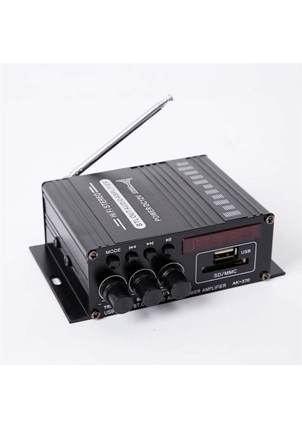 AK370 Ana Dijital Amplifikatör Mini Hifi Bluetooth Sd Kart U Disk Aux Hoparlör Mp3 Stereo Ses (Yurt Dışından) fiyatları