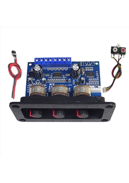 2x 2 1 Kanal Bluetooth 5 0 Ses Amplifikatör Kart 2X25W+50W Subwoofer Sınıf D Amplifikatör Kartı Kiti Dc Dişi (Yurt Dışından) indirimleri
