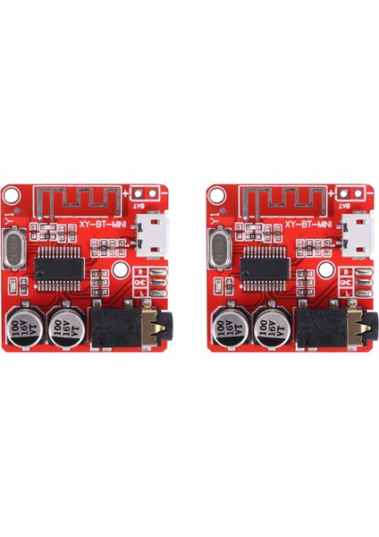 2x Mp3 Bluetooth Decoder Tahtası Kayıpsız Araç Hoparlör Ses Amplifikatörü Değiştirilmiş Bluetooth 4 1 Devre Stereo Alıcı (Yurt Dışından)