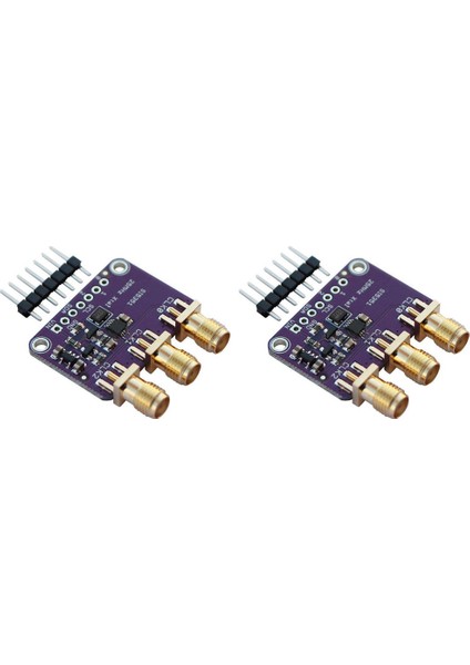2x SI5351A I2C 25MHZ Saat Jeneratör Breakout Tahtası 8khz Ila 160MHZ Arduino D9I2 (Yurt Dışından)