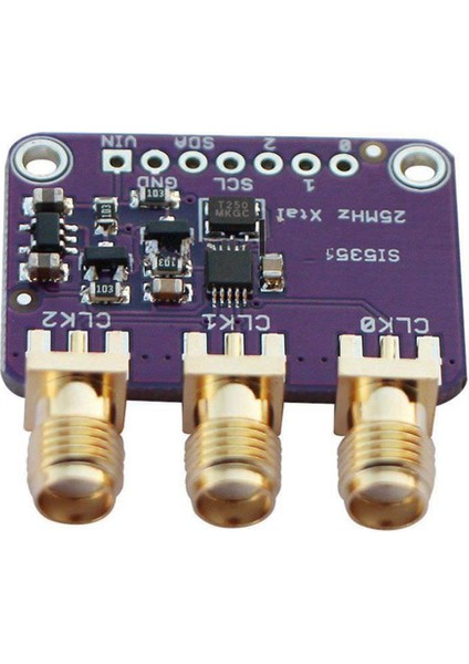 2x SI5351A I2C 25MHZ Saat Jeneratör Breakout Tahtası 8khz Ila 160MHZ Arduino D9I2 (Yurt Dışından) fiyatları