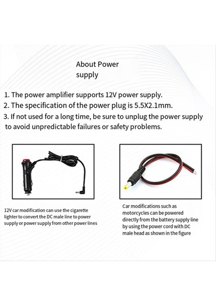 53CC Stereo Amplifikatör Ev Stereo 20WX2 Güç Amplifikatörü 2 Pasif Hoparlörler Için Kanal Stereo Bileşeni (Yurt Dışından) modelleri