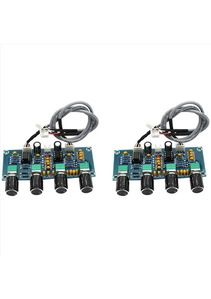 2x XH-A901 NE5532 Tiz Baslı Tiz Bas Pre-Amplifikatör Pre-Ampt Preamp Öncesi (Yurt Dışından)