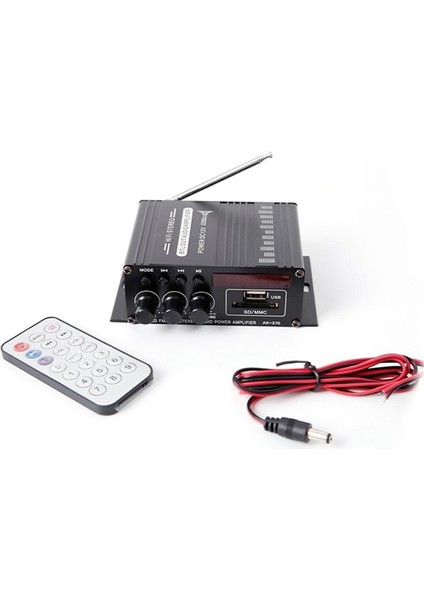 AK370 Ana Dijital Amplifikatör Mini Hifi Bluetooth Sd Kart U Disk Aux Hoparlör Mp3 Stereo Ses (Yurt Dışından) fırsatları