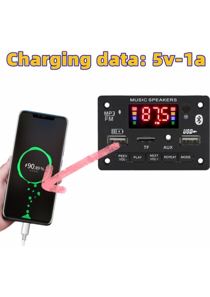 12V-24V 80W Ev Dijital Amplifikatörler Ses Bas Ses Amplifikatörü Bluetooth Decoder Karto Hıfı Fm USB Otomatik Müzik Hoparlörleri (Yurt Dışından) modelleri