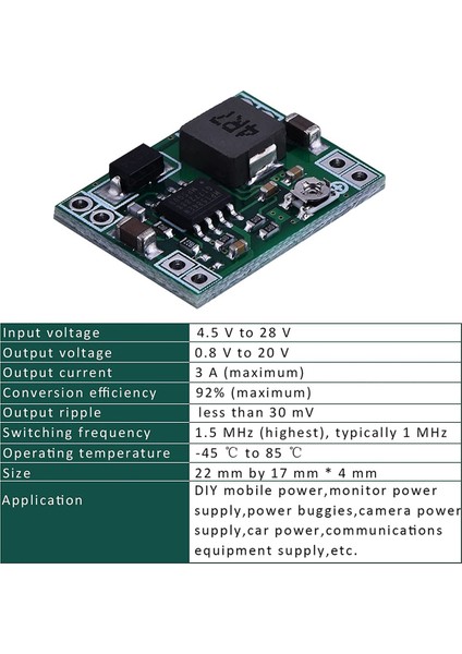 12PCS MP1584 Dc-Dc Adım Aşağı Aşağı Güç Kaynağı Modülü 3A Arduino Için Ayarlanabilir Kova Dönüştürücü LM2596 24V 12V 5V 3V (Yurt Dışından) fırsatları