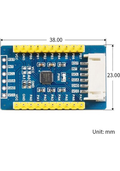 AW9523B Raspberry Pi 4B/3B/STM32/ARDUINO I2C 16 Kanallı Io Port Gpıo Genişletme Kurulu Için AW9523B Mcu Io Genişletme Modülü (Yurt Dışından) fırsatları