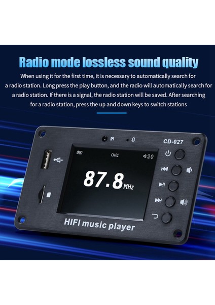 2 8 Inç Renkli Ekran Bluetooth 5 1 Araç Senkronizasyonu Kayıpsız Kod Çözme Tahta Çalar Saat Fm Ses Kodlayıcı (Yurt Dışından) indirimleri