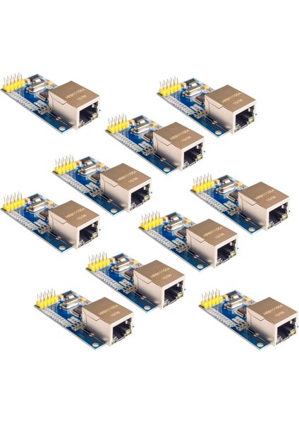 10X W5500 Ethernet Ağ Modülü Donanım Tcp/ıp 51/STM32 W5100 Üzerinden Mikrodenetleyici Programı (Yurt Dışından)