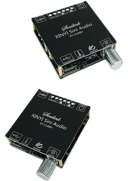 XY-C100H Bluetooth5 0 Dijital Amplifikatör Kart TPA3116D2 100W+100W 2 Kanallı Hıfı Sürüm 2 0 Stereo Ses Modülü DC5-26V (Yurt Dışından)
